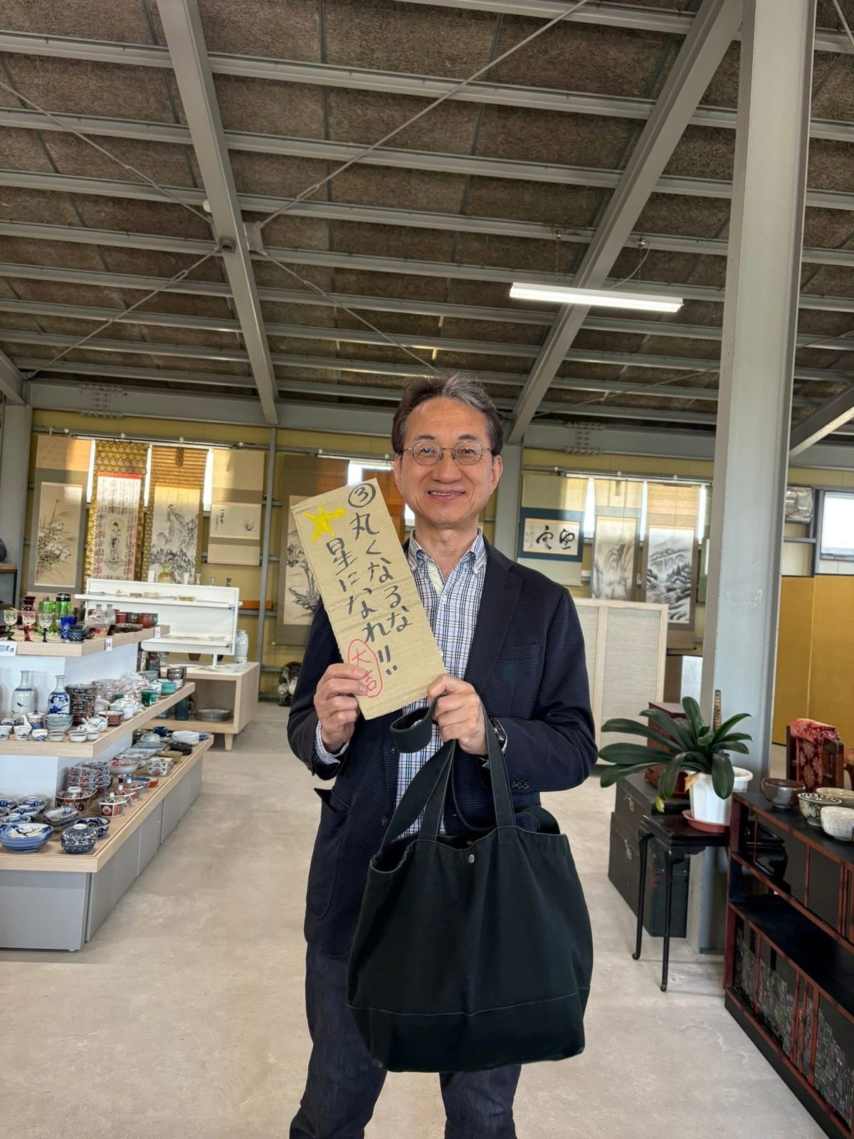 オープン当日：来店者の記念写真